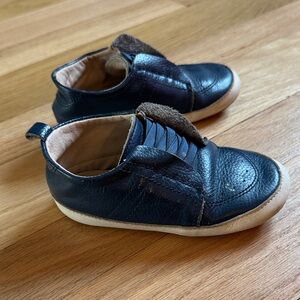 Little Love Bug Blue Baby Shoes